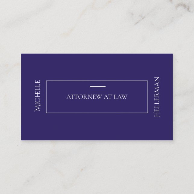 Modern  business card (Back)