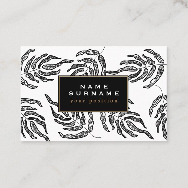 Modern Business Card (Front)