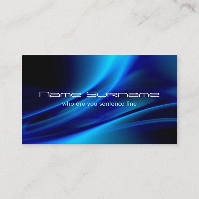 modern business card (Front)