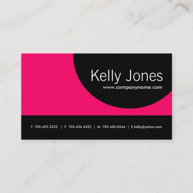 Modern Business Cards (Front)