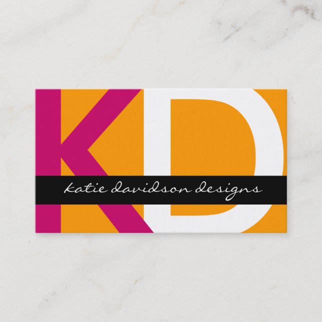 Modern Business Cards (Front)