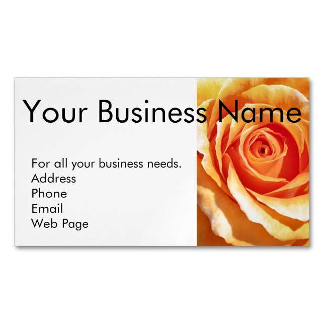 Modern Business Cards Floral Printable (Front)