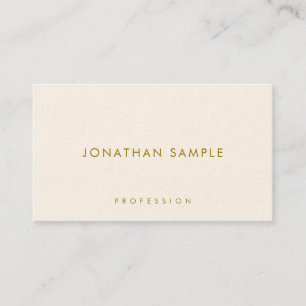 Modern Business Cards Gold Text Luxury Template