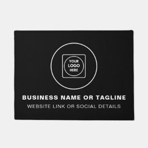 Modern Business Company Logo doormat