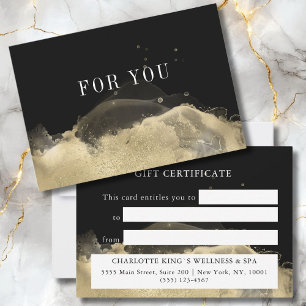 MODERN BUSINESS GIFT CERTIFICATE