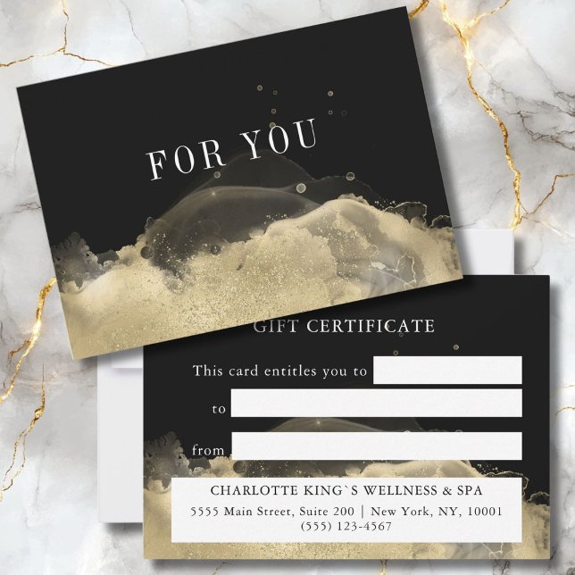 MODERN BUSINESS GIFT CERTIFICATE  (BUSINESS GIFT CERTIFICATE| for you, modern & Trends. Perfect for Beauty, Nails, Lashes and more.)