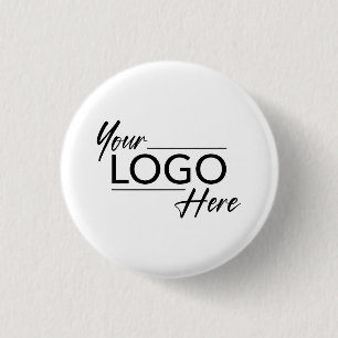Modern Business Logo 3 Cm Round Badge