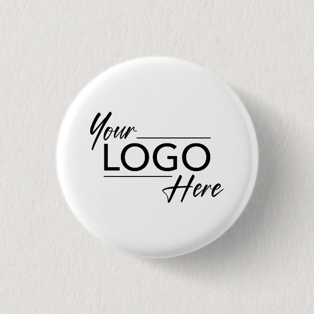 Modern Business Logo 3 Cm Round Badge (Front)