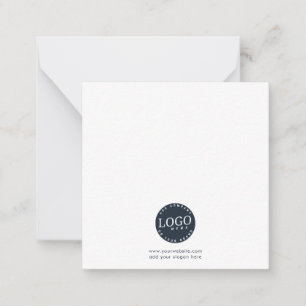 Modern Business Logo and Company Employees Card