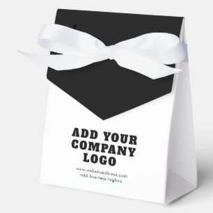 Modern Business Logo and Slogan Promotional Favour Box