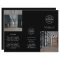 Modern Business Logo Black Photo Trifold Brochure