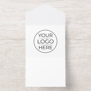 Modern Business Logo Branding All In One Invitation