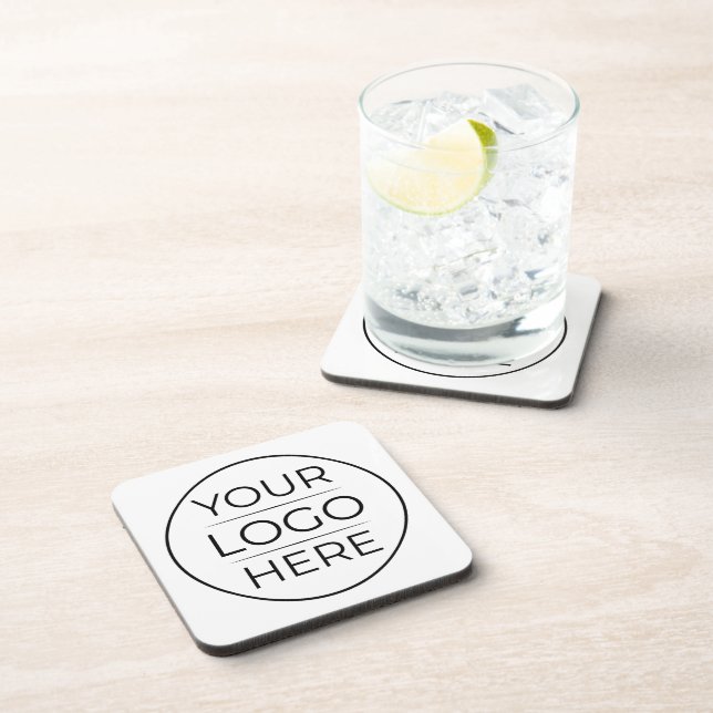 Modern Business Logo Branding  Coaster (Right Side)