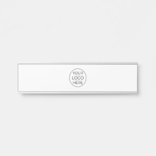 Modern Business Logo Branding Door Sign