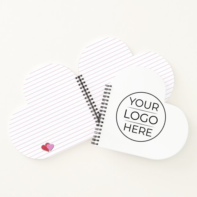 Modern Business Logo Branding  Notebook (Inside)