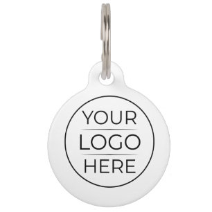 Modern Business Logo Branding Pet Tag