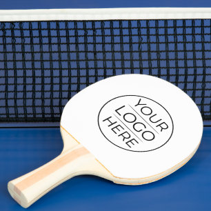 Modern Business Logo Branding  Ping Pong Paddle