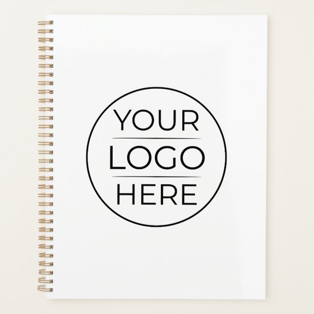 Modern Business Logo Branding  Planner (Front)