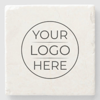 Modern Business Logo Branding Stone Coaster