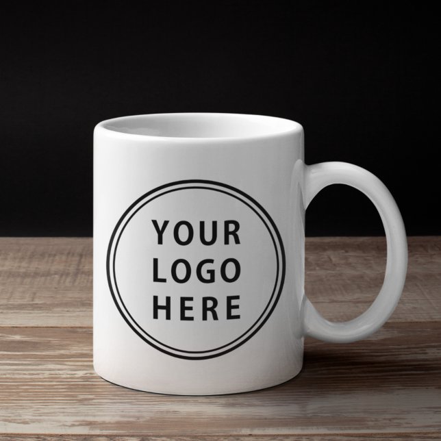 Modern Business Logo Coffee Mug (Creator Uploaded)