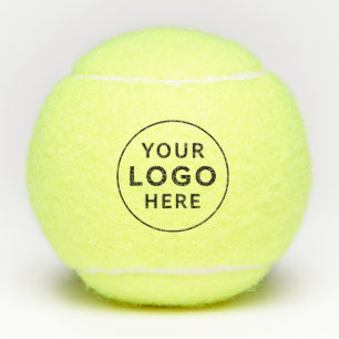 Modern Business Logo Corporate Employees Swag Tennis Balls