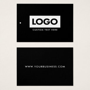 Modern Business Logo Label Clothing Hang Tag