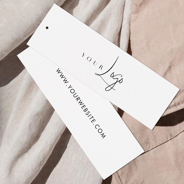 Modern Business Logo Label Hang Tag (Creator Uploaded)