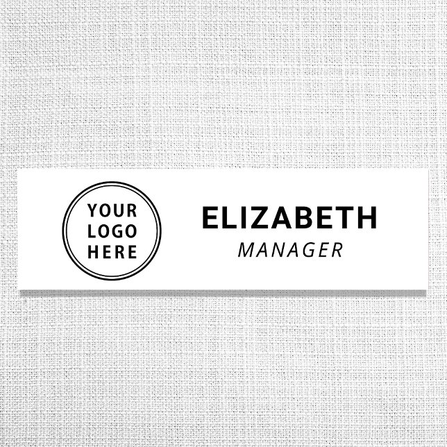 Modern Business Logo Name Tag (Creator Uploaded)