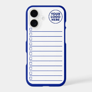 Modern Business Logo Navy Blue To Do List