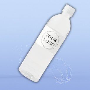 Modern Business Logo Professional  Water Bottle Label