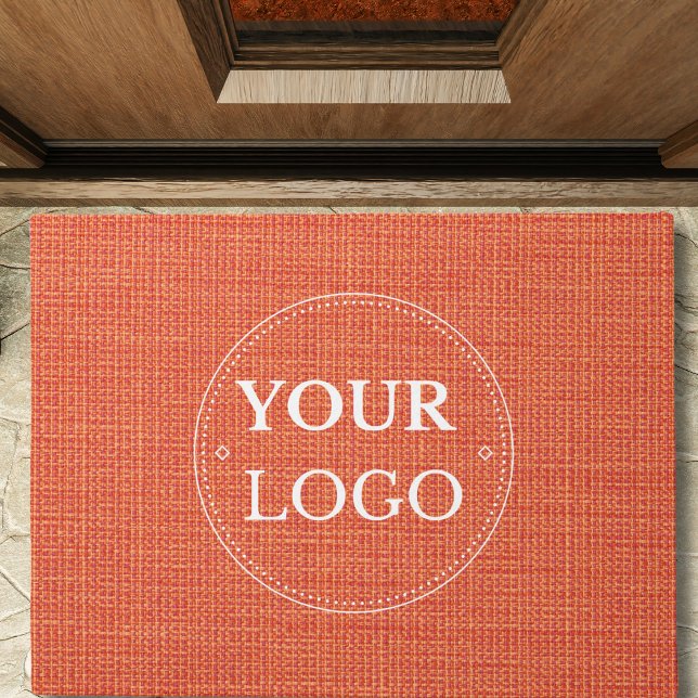 Modern Business Logo  Promotional Branded Doormat (Creator Uploaded)