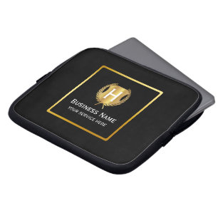Modern Business Logo Promotional Branding Laptop Sleeve