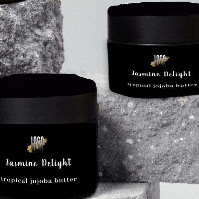 Modern Business Logo Skincare  Product Wrap Label (Creator Uploaded)