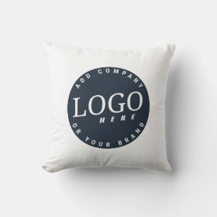 Modern Business Logo Vacation Rentals Custom Cushion