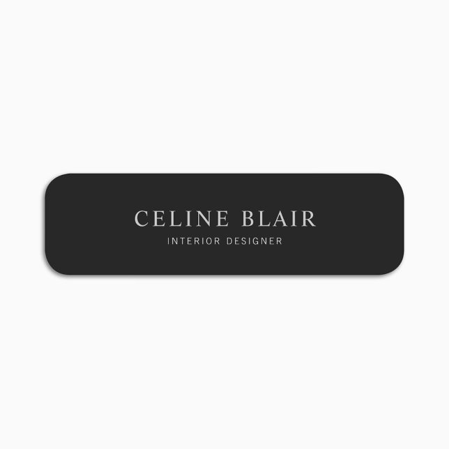 Modern Business  Name Tag (Creator Uploaded)