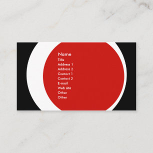 Modern Business/Social Networking Profile Card
