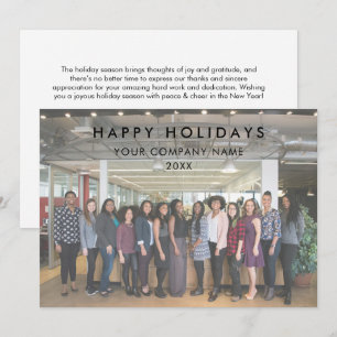 Modern Business Team Photo Logo Photo Christmas