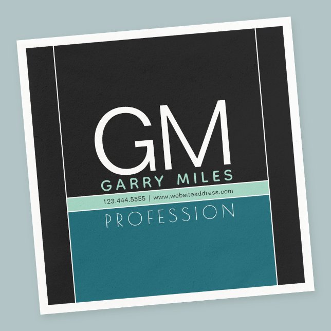 Modern Business Template | All Colours Customisabl Napkin (Creator Uploaded)