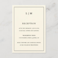 Modern Butter Yellow Monogram Elegant Wedding