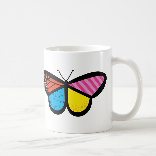 Modern Butterfly Coffee Mug (Right)