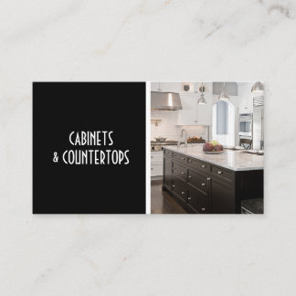 Modern CABINETS & COUNTERTOPS Construction Card