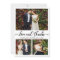 Modern Calligraphy 3 Photo Wedding Collage