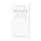Modern Calligraphy art Earring display card