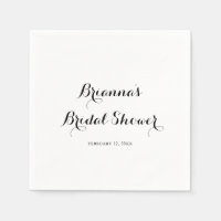 Modern Calligraphy Bridal Shower