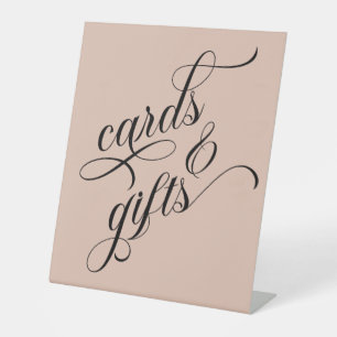 Modern Calligraphy Cards and Gifts Wedding Sign