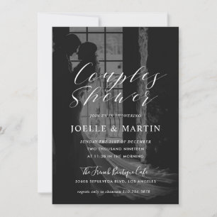 Modern Calligraphy Couples Shower Photo Il Invitation