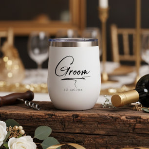 Modern Calligraphy Groom Black ID1025