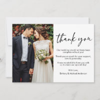Modern Calligraphy Ink Pen Script Photo Wedding