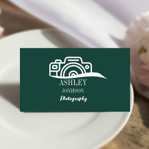 Modern Calligraphy Photographer photography Business Card