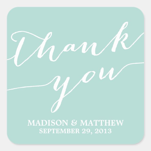 MODERN CALLIGRAPHY | WEDDING FAVOR LABELS (Front)